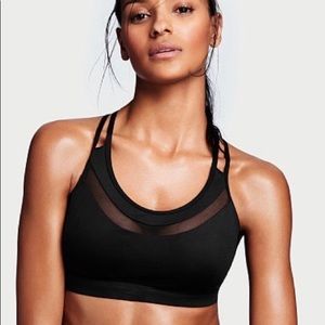 Black Sports Bra Racer Back